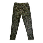 Cobra Print Green Track Pant