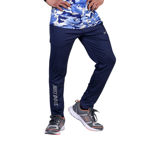 Navy Blue Color Track Pant For Sports - back