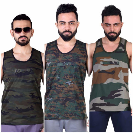 Yodha Print, Cobra Print And Nahar Print Camouflage Vest