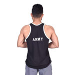 Black And White Army Print Sando