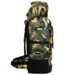 Extreme Machine Waterproof 90 L Camouflage Detachable 2 In 1 Rucksack Bag - side