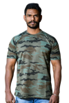 Half Sleeve Yodha Print T-shirt	