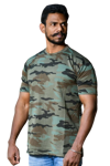 Half Sleeve Yodha Print T-shirt	