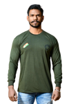 Cotton Green Color Commando T-shirt	