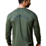 Cotton Green Color Commando T-shirt	