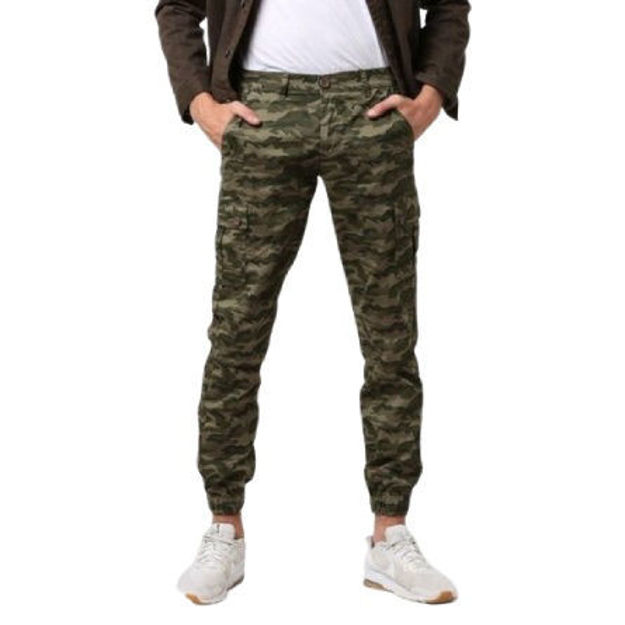 Camouflage Print Cargo Pant For Men	