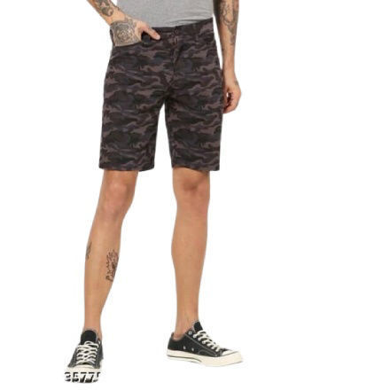 Camouflage Print Shorts For Men	