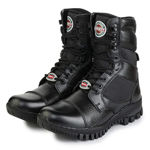 Liberty Freedom SOLDIER-01 Leather Military Army Long Boot Shoes for Men